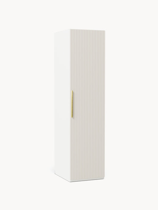 Simone Modular Hinged-Door Wardrobe, 50 cm Wide, in Various Sizes