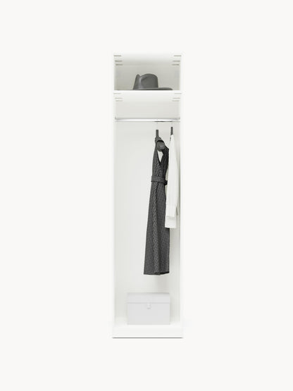 Simone Modular Hinged-Door Wardrobe, 50 cm Wide, in Various Sizes