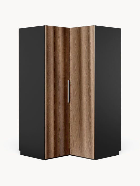 Simone Modular Corner Wardrobe, 115 cm Wide