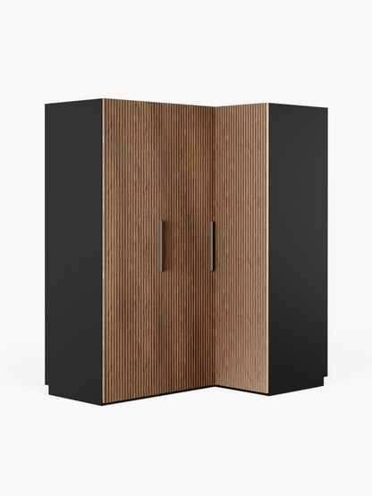 Simone Modular Corner Wardrobe, 165 cm Wide, in Various Sizes