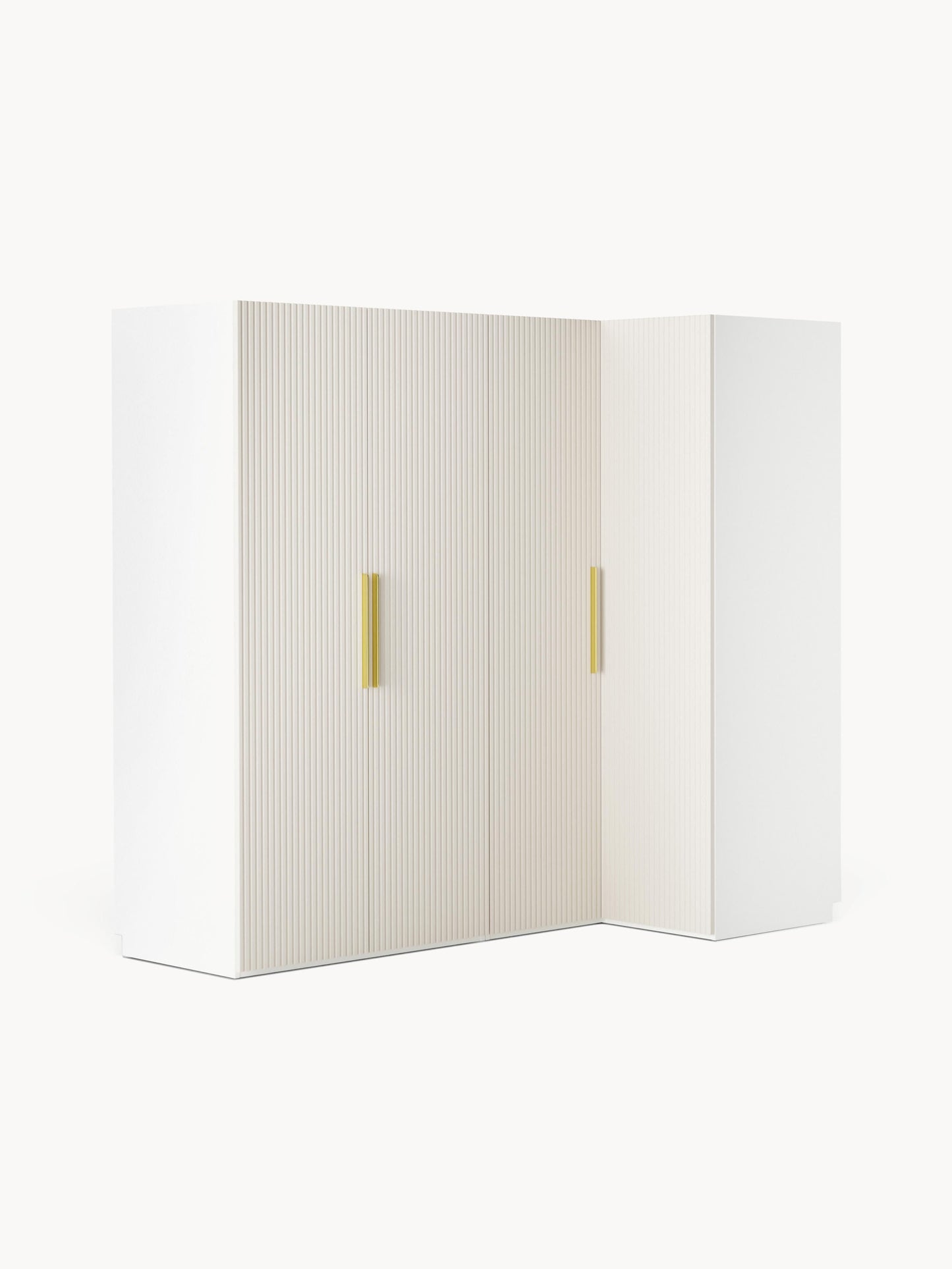 Simone Modular Corner Wardrobe, 215 cm Wide, in Various Sizes