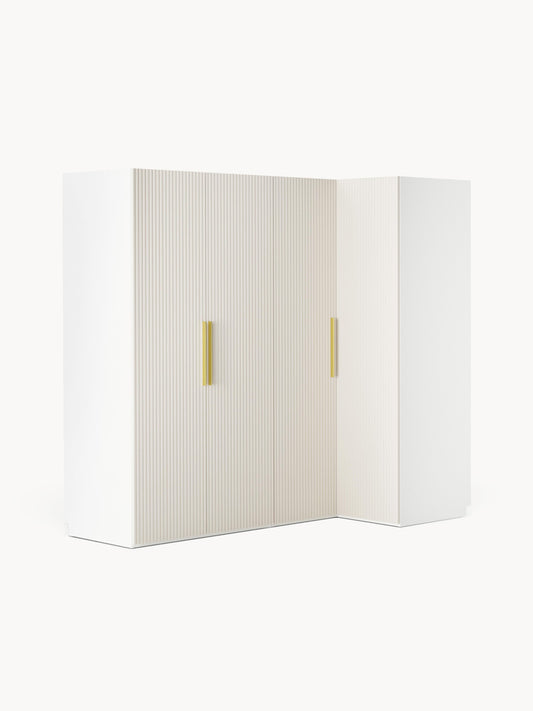 Simone Modular Corner Wardrobe, 215 cm Wide, in Various Sizes