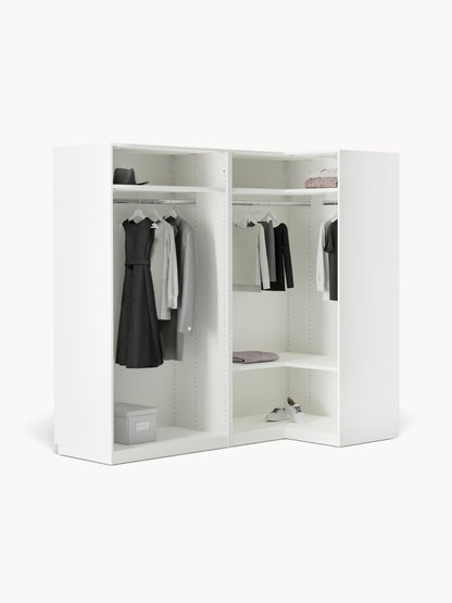 Simone Modular Corner Wardrobe, 215 cm Wide, in Various Sizes