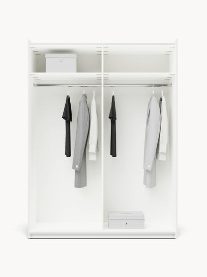 Charlotte Modular Sliding-Door Wardrobe, 150 cm Wide, in Various Sizes