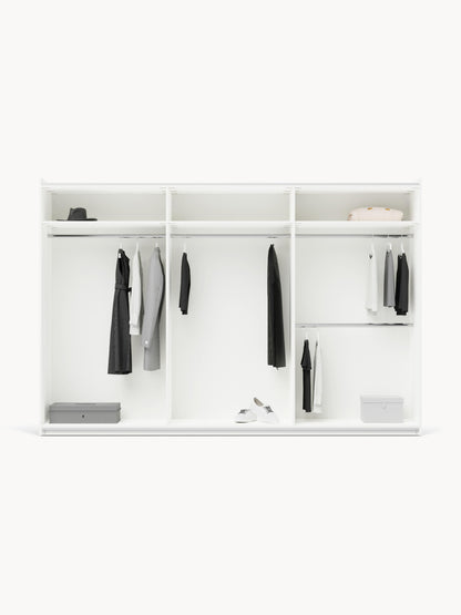 Charlotte Modular Sliding-Door Wardrobe, 300 cm Wide, in Various Sizes
