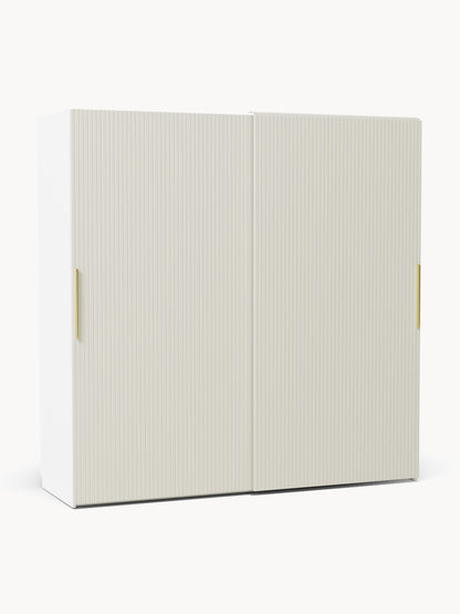 Simone Modular Sliding-Door Wardrobe, 200 cm Wide, in Various Sizes