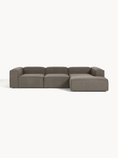 Lennon Modular Bouclé Corner Sofa (4-Seater)