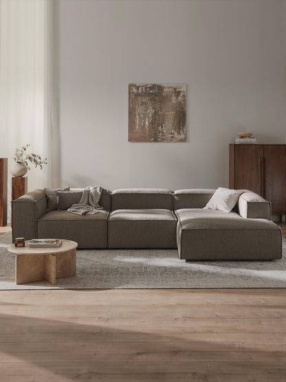 Lennon Modular Bouclé Corner Sofa (4-Seater)