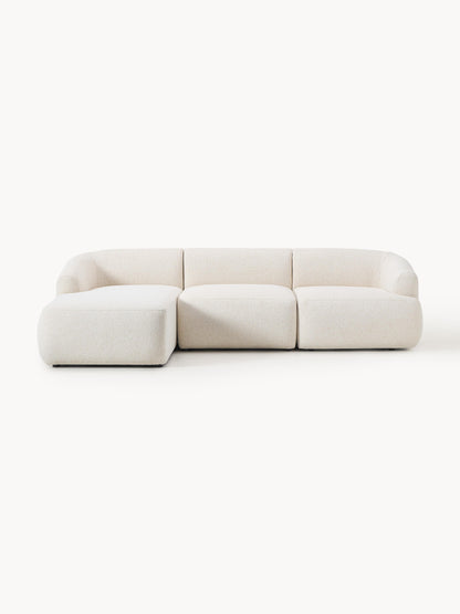 Sofia Modular Bouclé Corner Sofa (3-Seater)