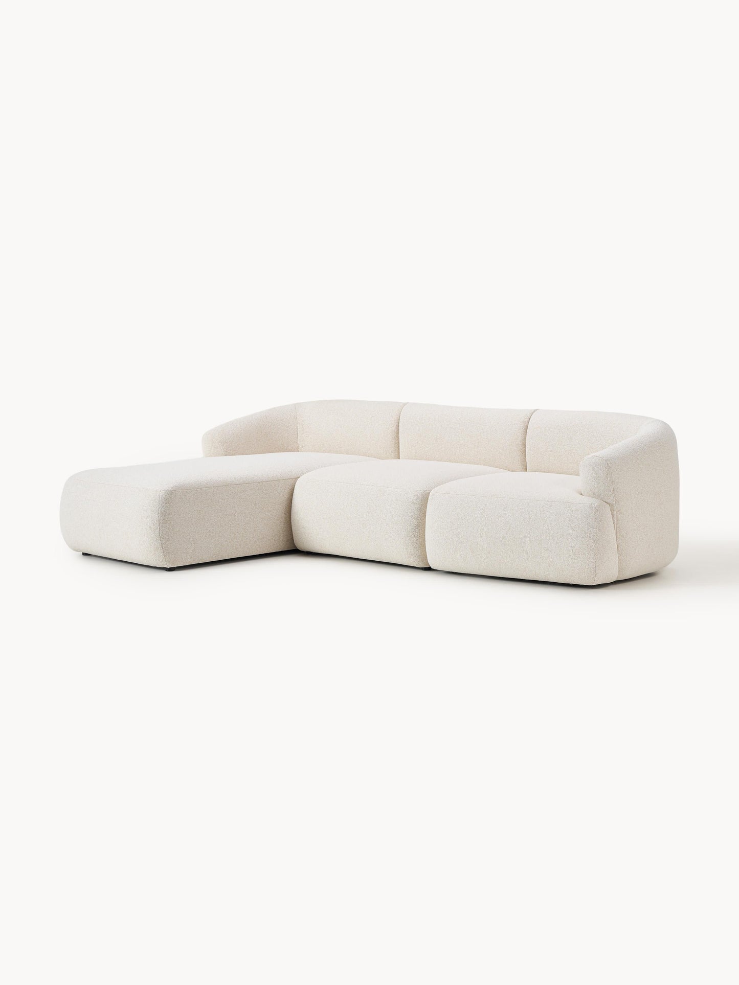 Sofia Modular Bouclé Corner Sofa (3-Seater)