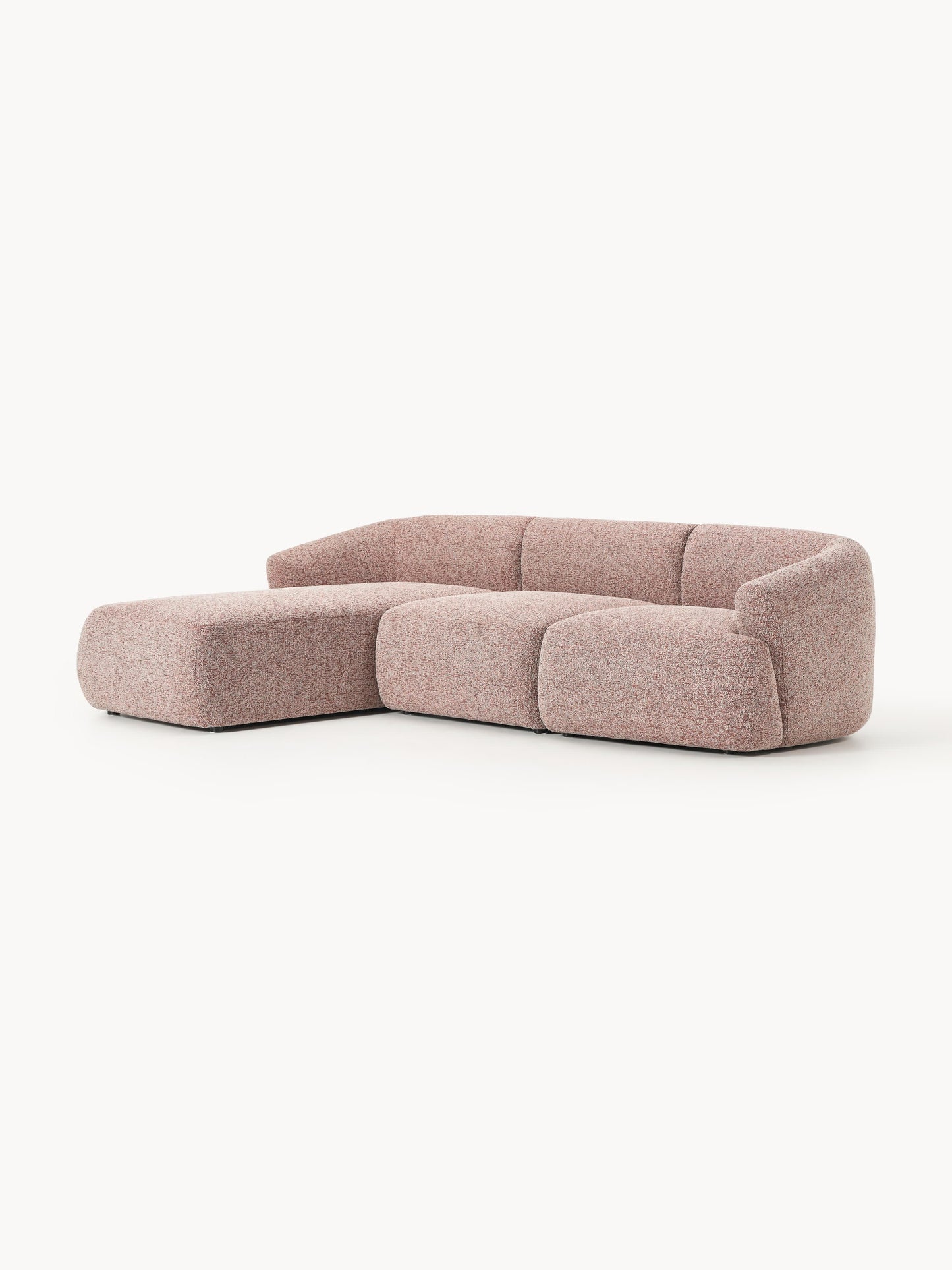 Sofia Modular Bouclé Corner Sofa (3-Seater)