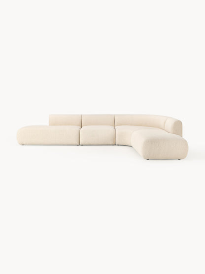 Sofia Modular Bouclé Corner Sofa (4-Seater)