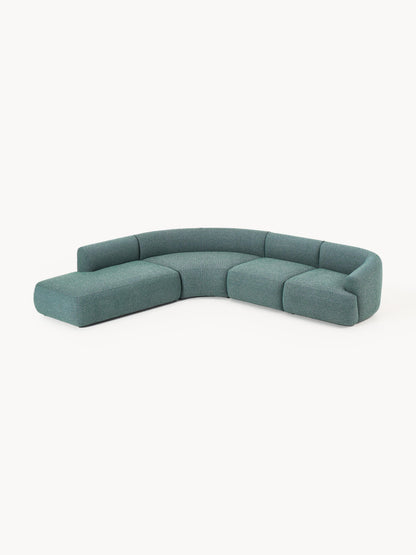 Sofia Modular Bouclé Corner Sofa (4-Seater)