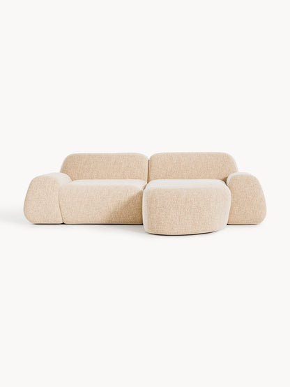 Wolke Modular Bouclé Corner Sofa (3-Seater)