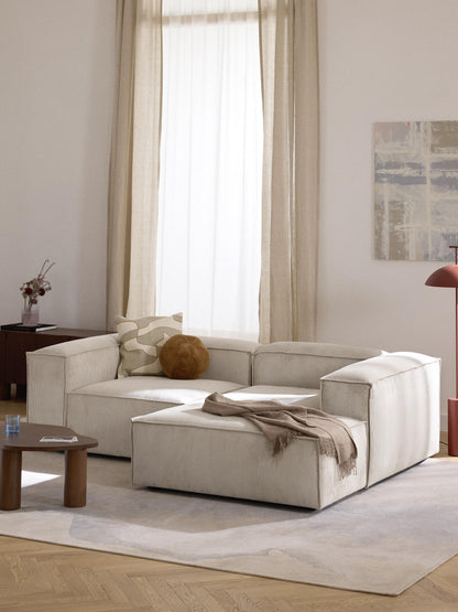 Lennon Modular Corner Sofa (2-Seater) in Corduroy