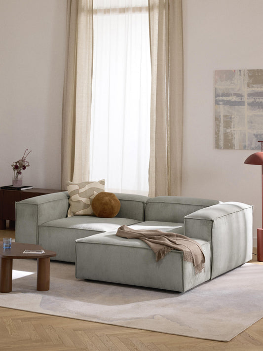 Lennon Modular Corner Sofa (2-Seater) in Corduroy
