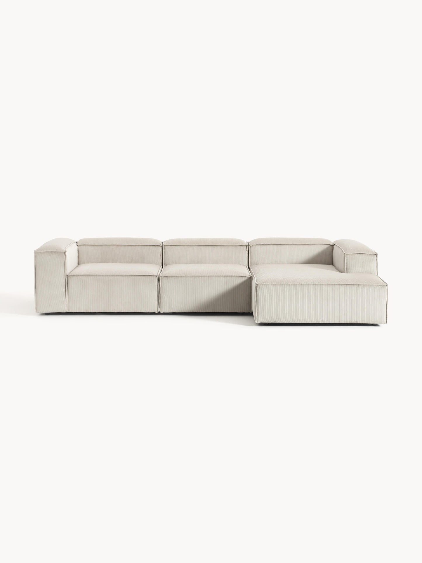 Lennon Modular Corner Sofa (4-Seater) in Corduroy