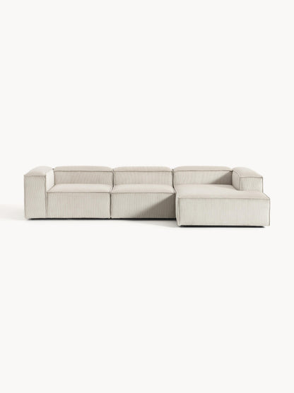 Lennon Modular Corner Sofa (4-Seater) in Corduroy