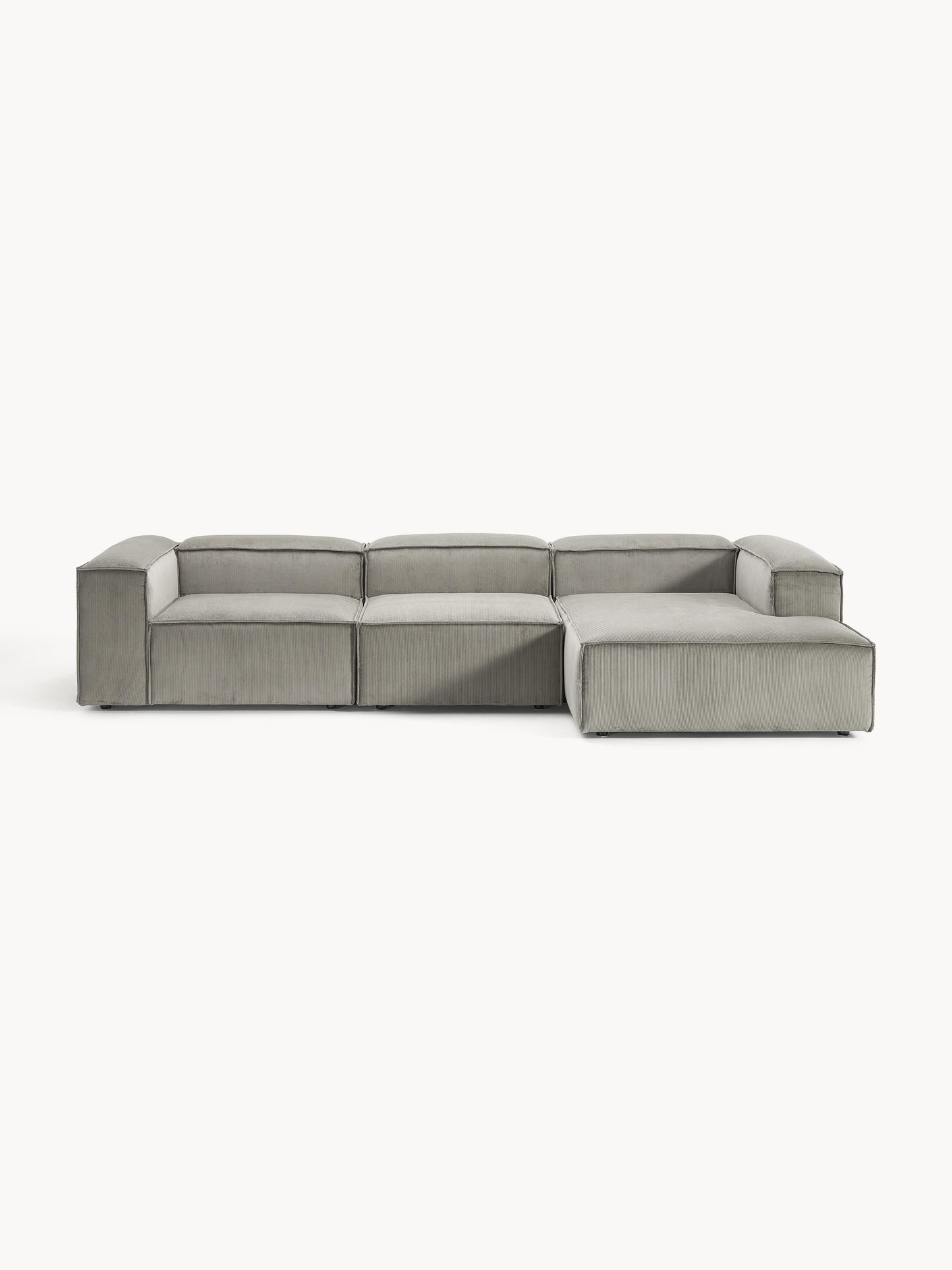 Lennon Modular Corner Sofa (4-Seater) in Corduroy