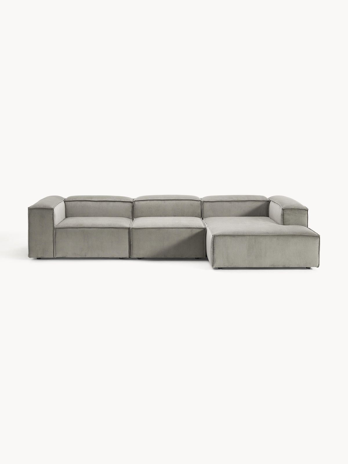 Lennon Modular Corner Sofa (4-Seater) in Corduroy