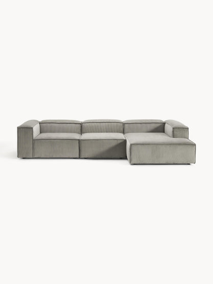 Lennon Modular Corner Sofa (4-Seater) in Corduroy
