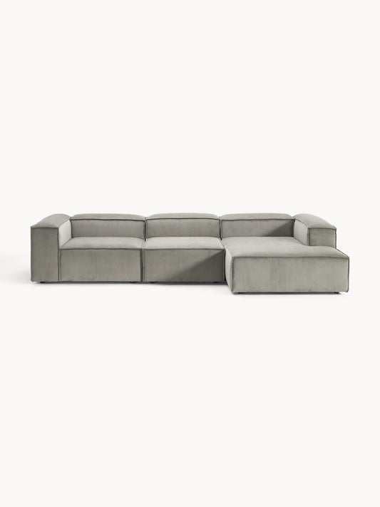 Lennon Modular Corner Sofa (4-Seater) in Corduroy
