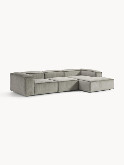 Lennon Modular Corner Sofa (4-Seater) in Corduroy