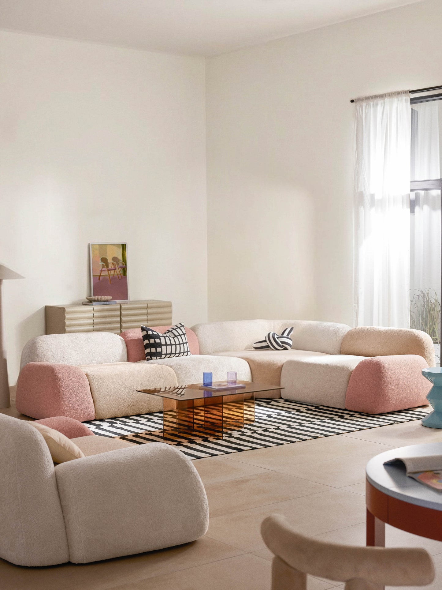 Wolke Modular Corner Sofa (4-Seater), Fuorisalone Edition