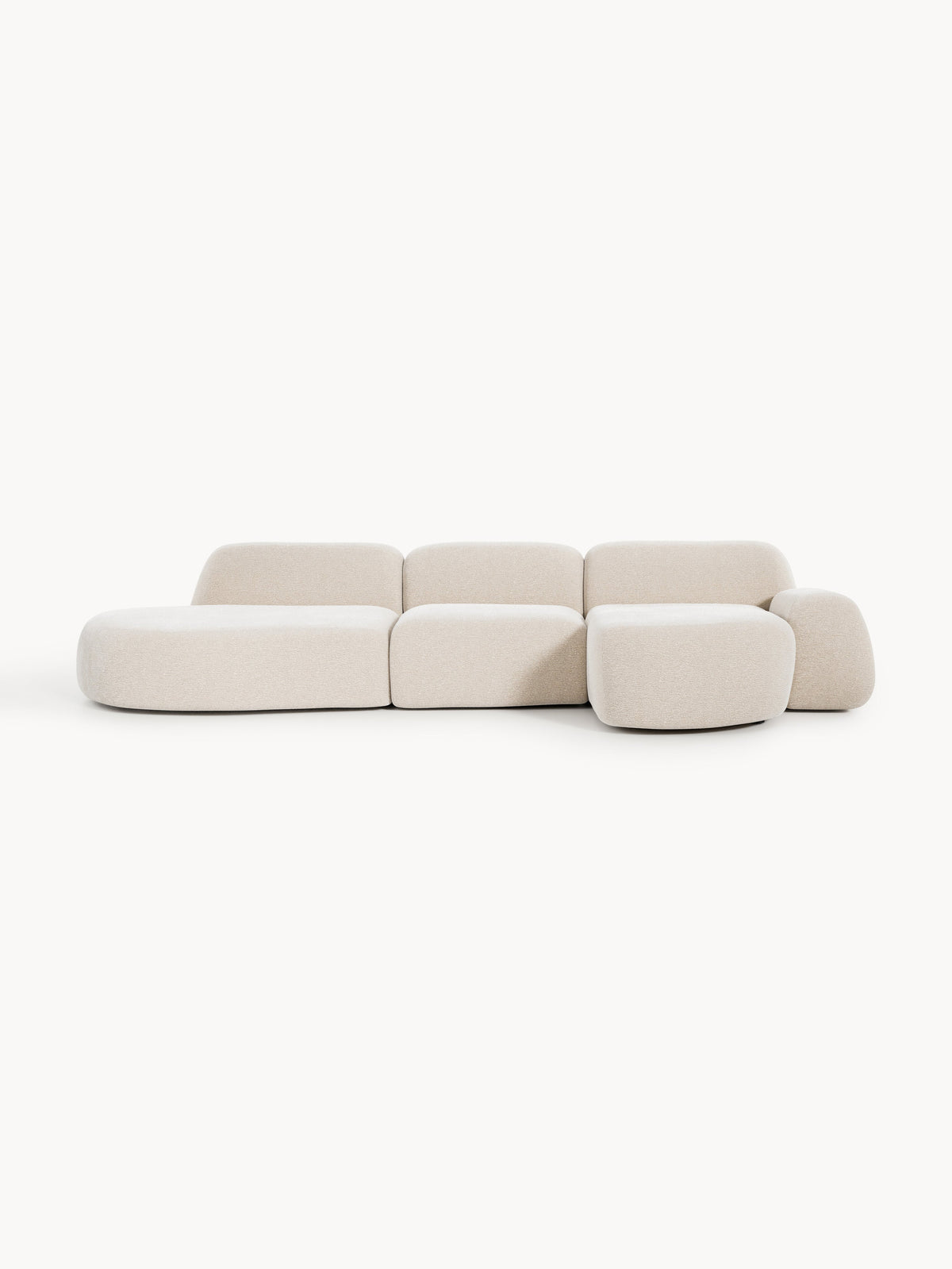 Wolke Modular Corner Sofa (4-Seater) with Chaise Longue