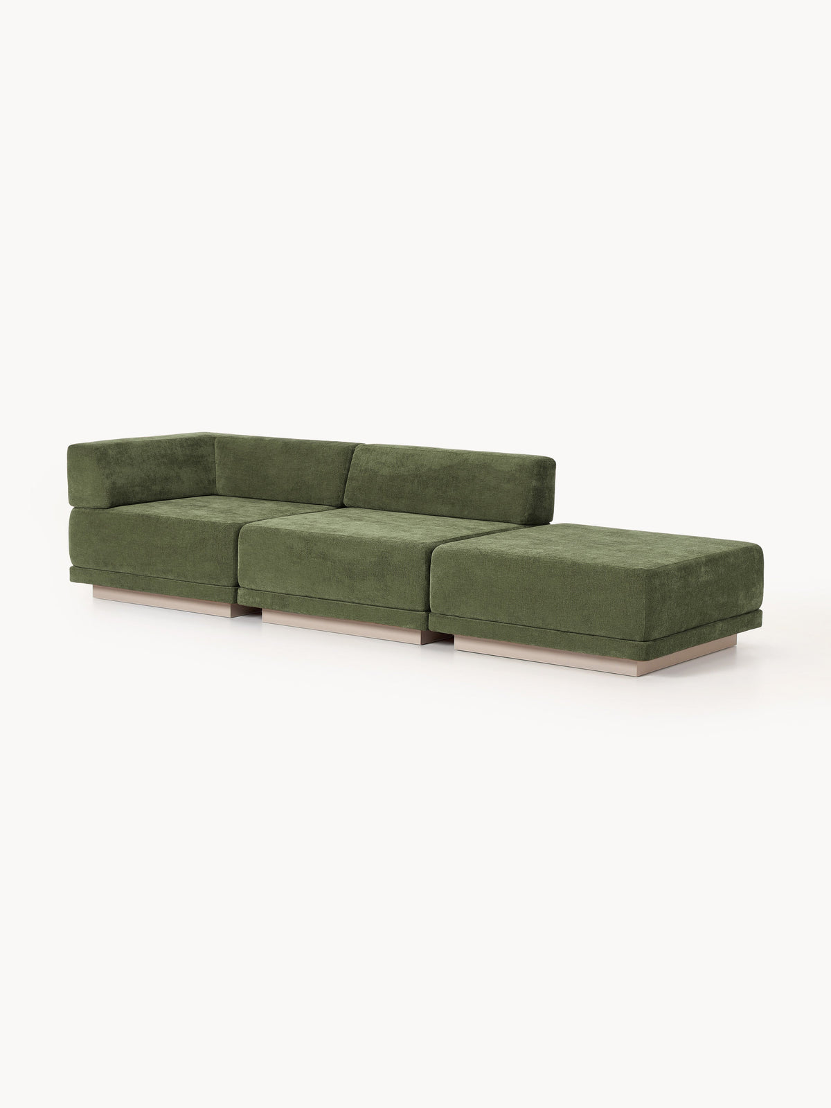 Colin Modular Sofa (4-Seater) with Ottoman