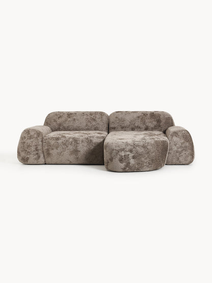 Wolke Modular Teddy Bouclé Corner Sofa (3-Seater)