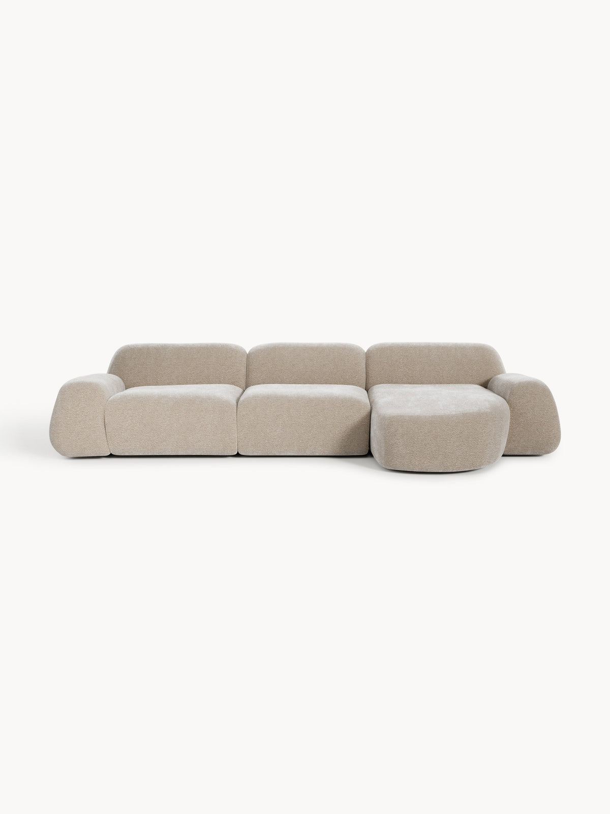 Wolke Modular Teddy Corner Sofa (4-Seater)