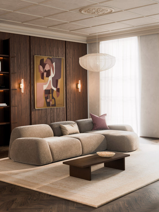 Wolke Modular Teddy Corner Sofa (4-Seater)