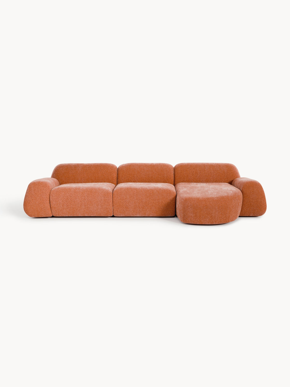 Wolke Modular Teddy Corner Sofa (4-Seater)