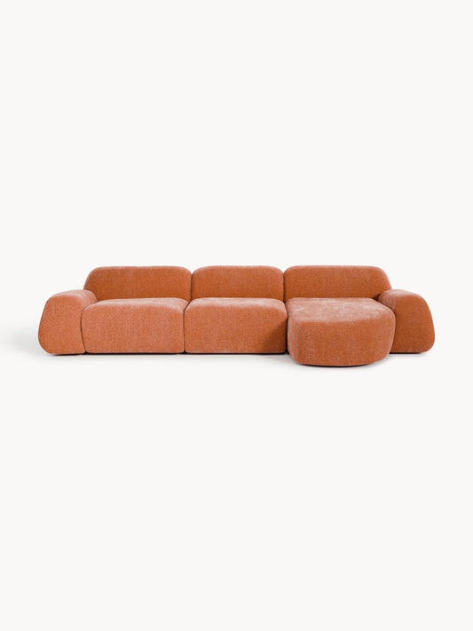 Wolke Modular Teddy Corner Sofa (4-Seater)