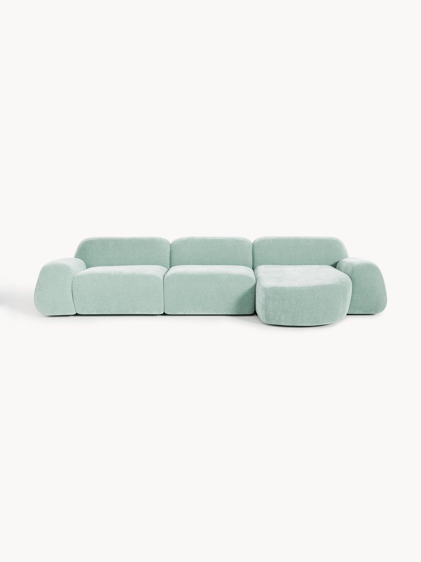 Wolke Modular Teddy Corner Sofa (4-Seater)