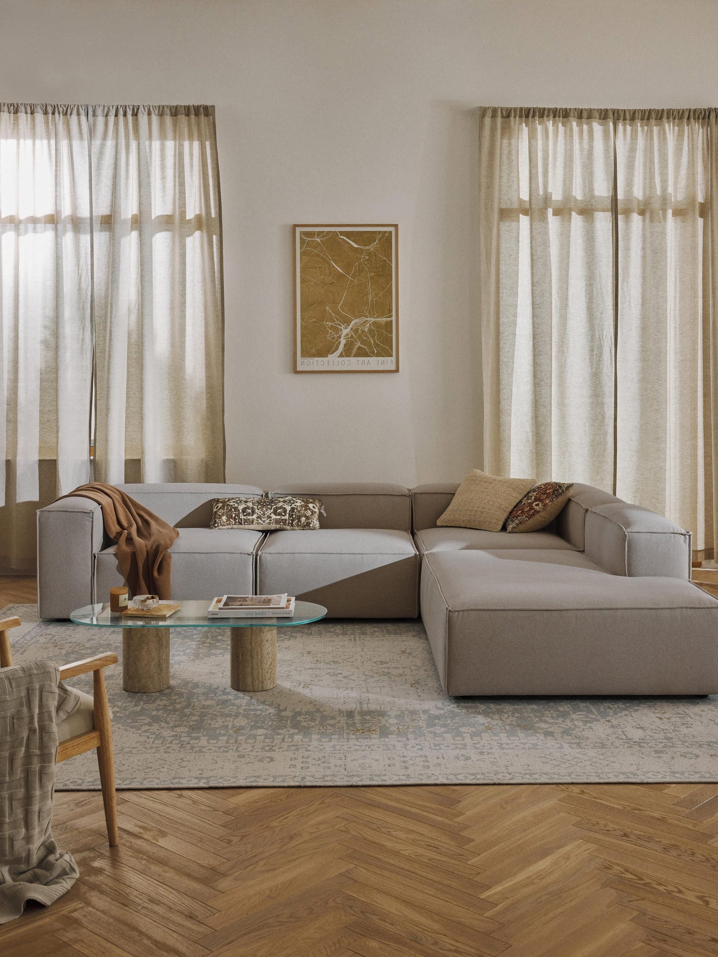 Lennon Modular XL Corner Sofa (4-Seater)