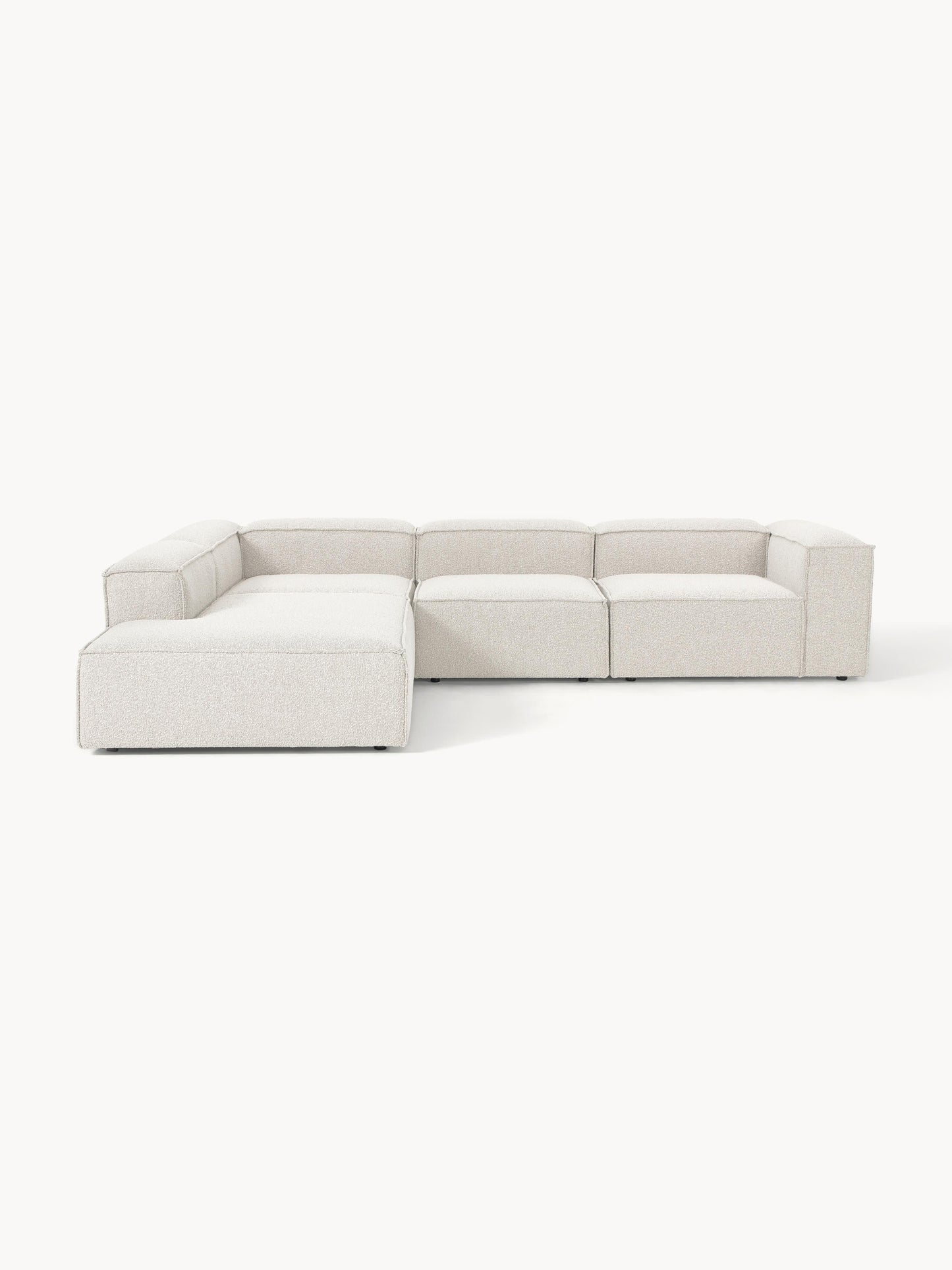Lennon Modular XL Corner Sofa (4-Seater) in Bouclé