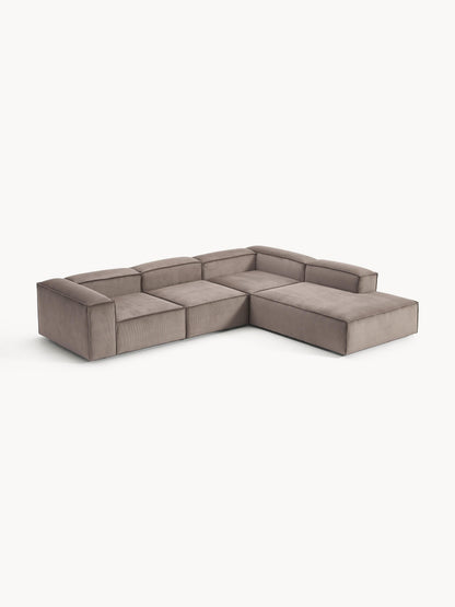 Lennon Modular XL Corner Sofa (4-Seater) in Corduroy
