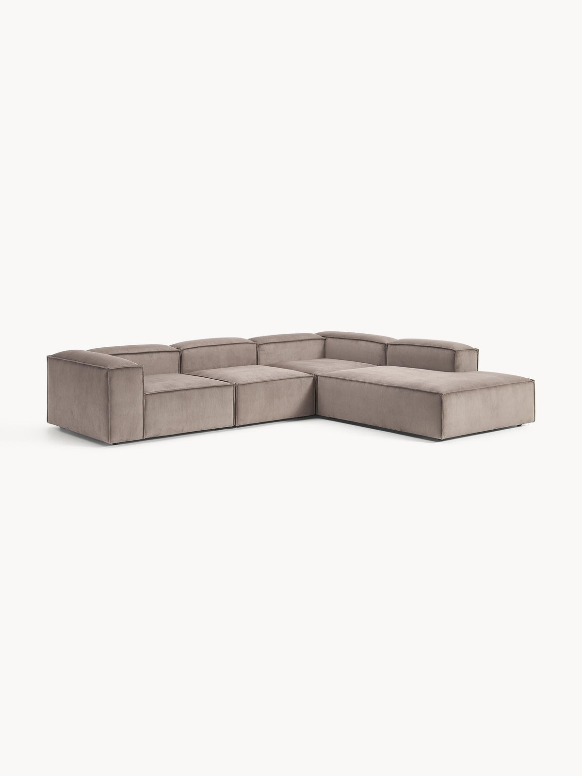 Lennon Modular XL Corner Sofa (4-Seater) in Corduroy