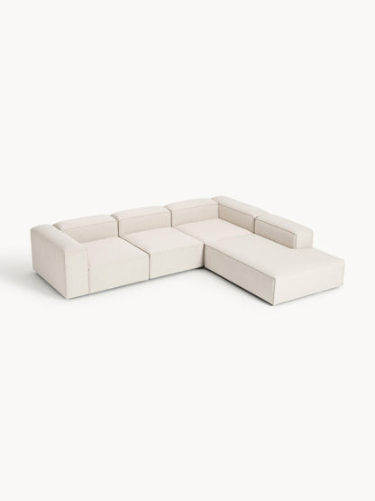 Lennon Modular XL Corner Sofa (4-Seater) in Linen Blend
