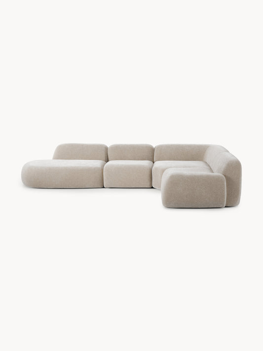 Wolke Modular XL Corner Sofa with Chaise Longue