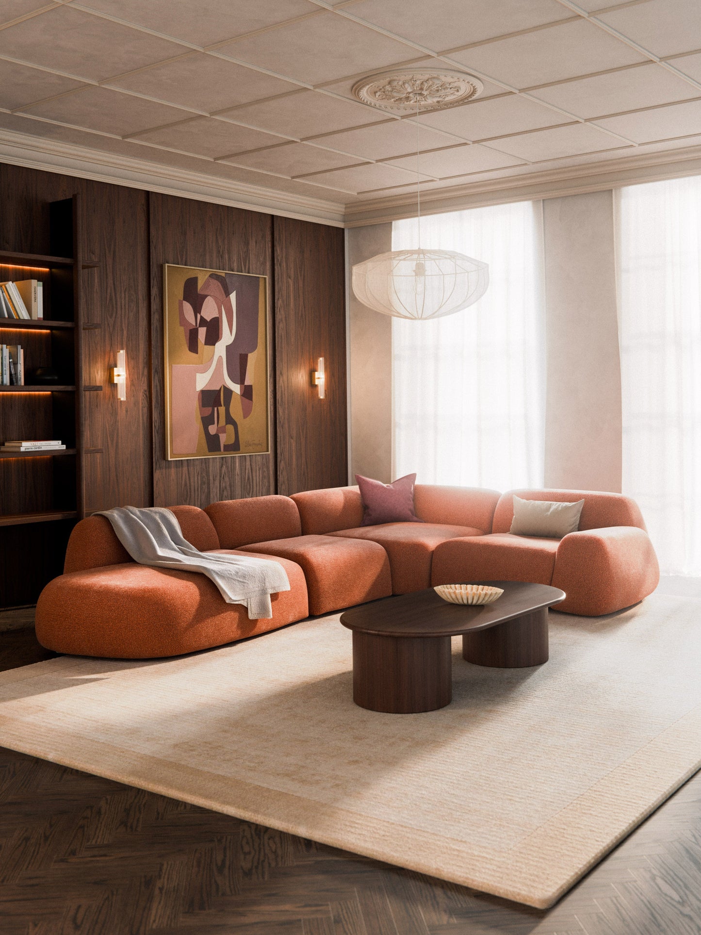 Wolke Modular XL Corner Sofa with Chaise Longue
