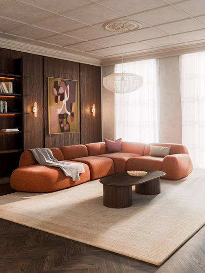 Wolke Modular XL Corner Sofa with Chaise Longue