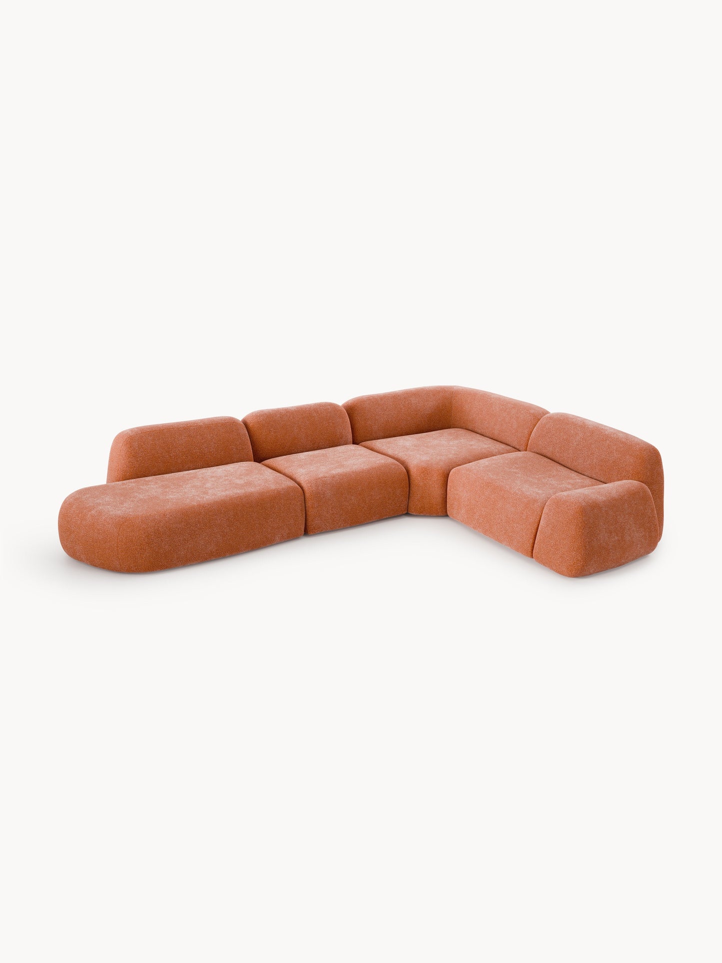 Wolke Modular XL Corner Sofa with Chaise Longue