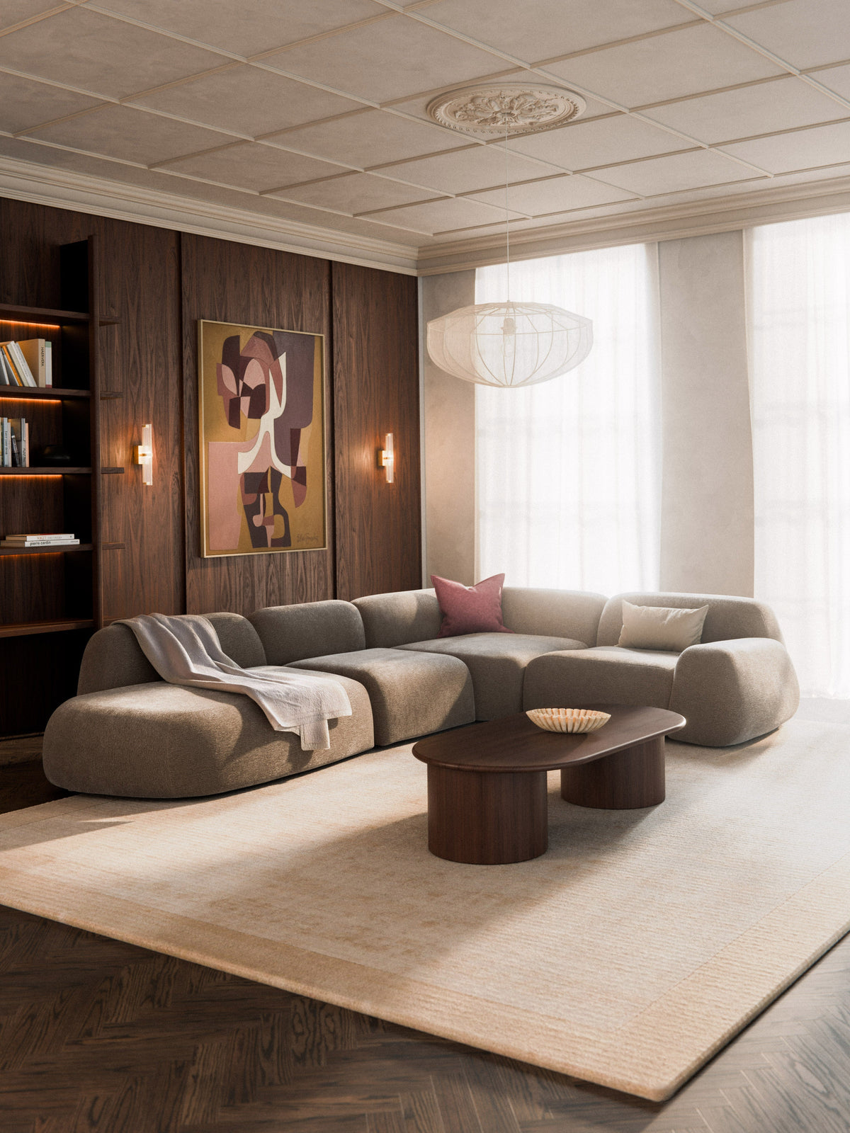 Wolke Modular XL Corner Sofa with Chaise Longue