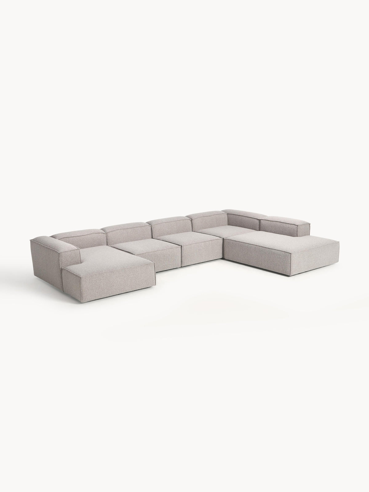 Lennon Modular XL Sofa in Bouclé