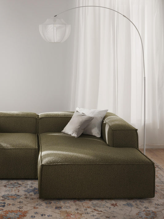 Lennon Ottoman Corner Module in Bouclé