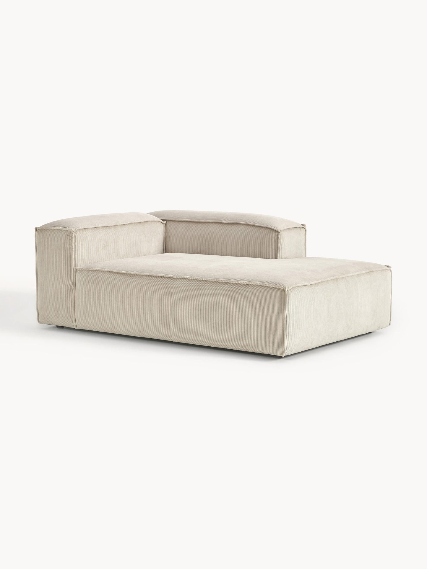 Lennon Ottoman Corner Module in Corduroy