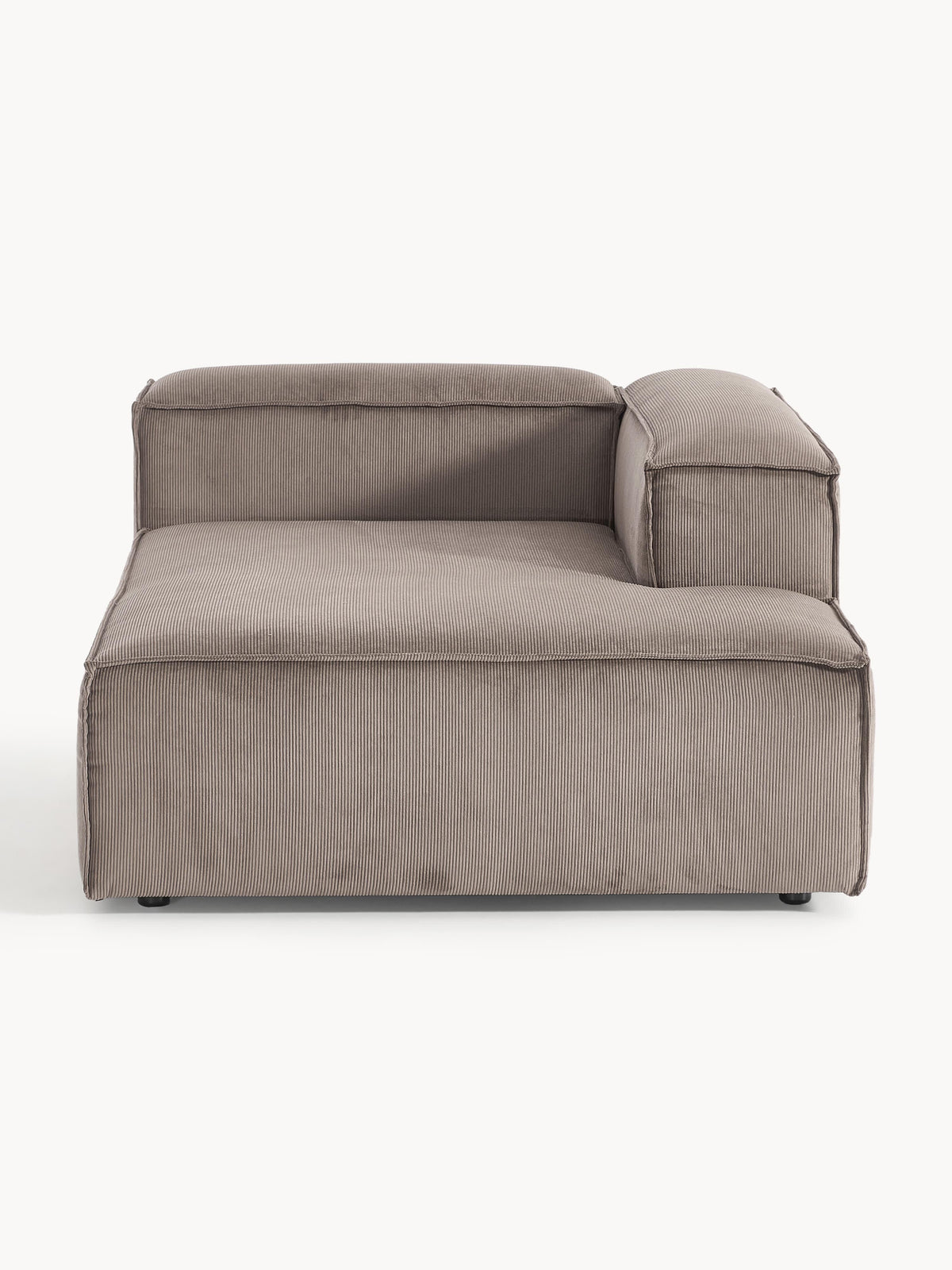 Lennon Ottoman Corner Module in Corduroy